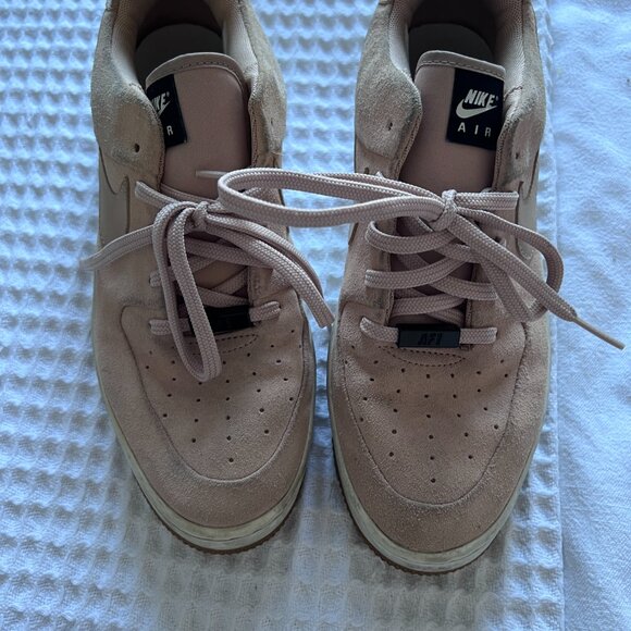 Nike Women's Air Force 1 Sage Suede Sneakers - Picture 2 of 6